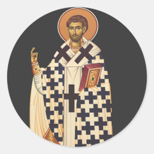 Sint Timoteüs de eerste christelijke bisschop van Ronde Sticker