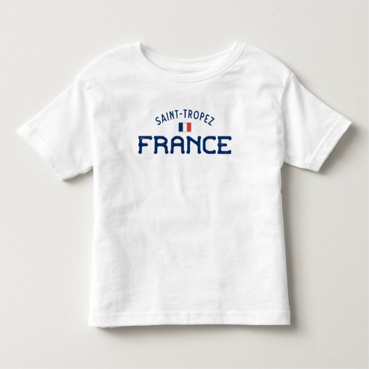 Sint-Tropez Frankrijk Kinder Shirts (Voorkant)