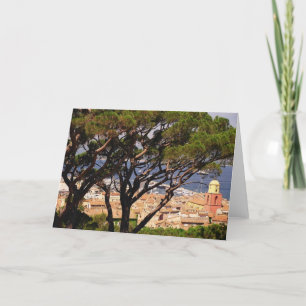 Sint-Tropez over het hoofd zien Kaart