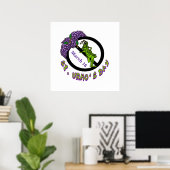 Sint Urho's Day Grasshopper Ban Poster (Thuiskantoor)