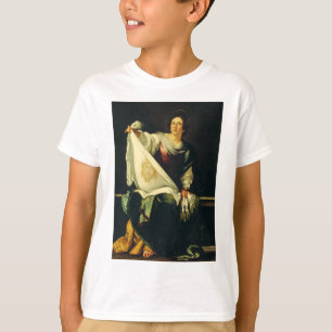 Sint Veronica Kunst Het Mirakel van de Heilige Aan T-shirt