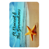 Sint Vincent en de Grenadines zeester Magneet (Verticaal)