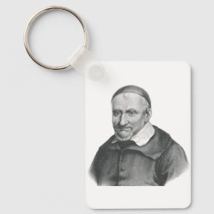 Sint-Vincentius van Paul Zachte Barmhartigheid Kun Sleutelhanger
