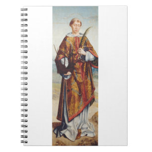 Sint-Vincentius van Zaragoza Martelaar Fijne Kunst Notitieboek