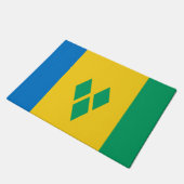 Sint-Vincentive-vlag Deurmat (Schuin)