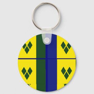 Sint-vincentvlag Sleutelhanger