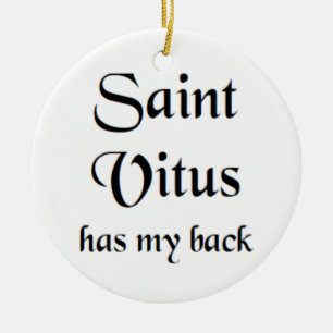Sint Vitus koffiemok Keramisch Ornament