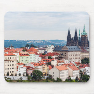Sint-Vituskathedraal en Praag stadsgezicht - Tsjec Muismat