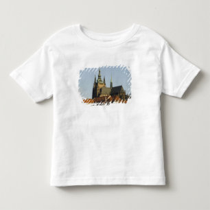 Sint-Vituskathedraal en Praagse burcht, een van Kinder Shirts