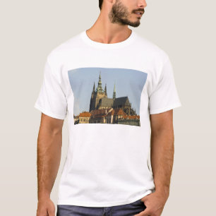 Sint-Vituskathedraal en Praagse burcht, een van T-shirt