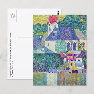 Sint-Wolfgangkerk van Gustav Klimt, Victoriaanse k Briefkaart