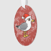 Sinterbuikmeeuw Ornament (voorkant)