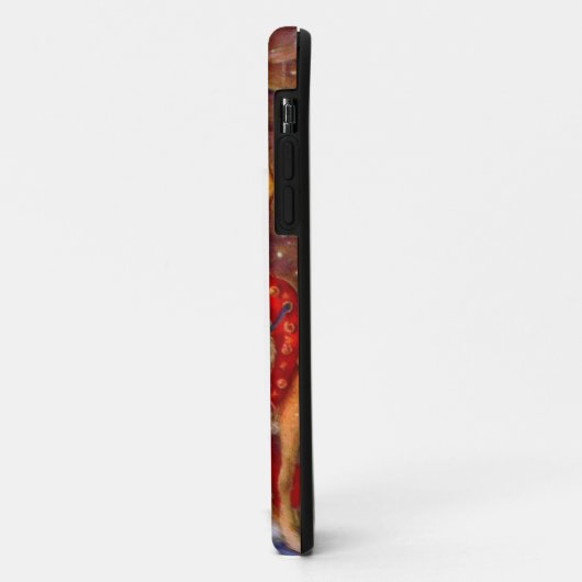 Sinterclaus en rudolph Case-Mate iPhone case (Achterkant/links)