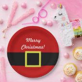 Sintergordel | Kerstfeestdag | Gepersonaliseerd Papieren Bordje (Feest)