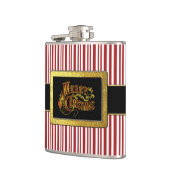 Sintergordel kerstsnoepriet heupfles (Links)