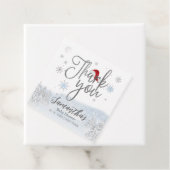 Sinterkerstjongen Baby shower Dank je Bedankjes Labels (In situ)