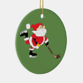 Sinterkerstkerstkerstmis Keramisch Ornament (Rechts)