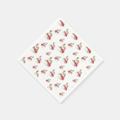 SinterkerstkerstkerstWaterverf Servet (Hoek)