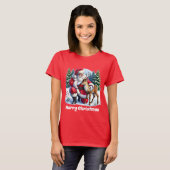 Sinterkerstrendier T-shirt (Voorkant volledig)
