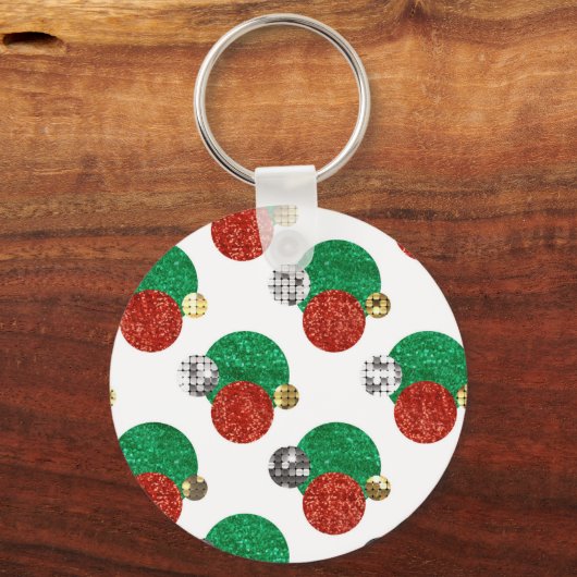 sinterkerststippen sleutelhanger (Voorkant)