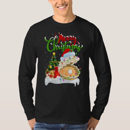 Sinterkerstvakantie met Kerstmis Oyster T-shirt (Voorkant)