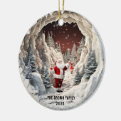 Sinterklaas 3D Kerstmis Ornament (Links)
