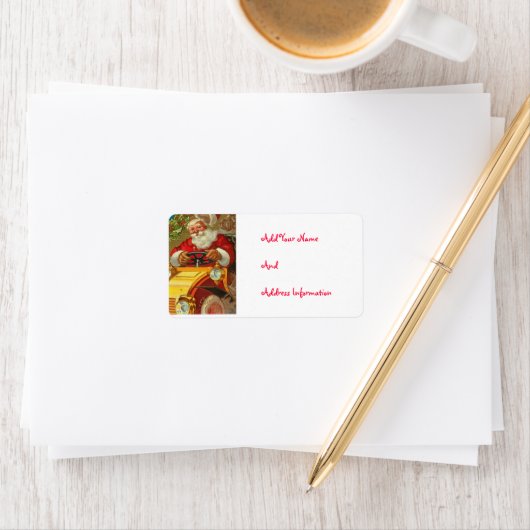 Sinterklaas Adresetiketten Etiket (Insitu)