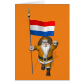 Sinterklaas Avec Ensigne De Pays-Bas (Devant)
