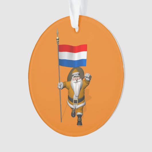 Sinterklaas Avec Ensigne De Pays-Bas (devant)