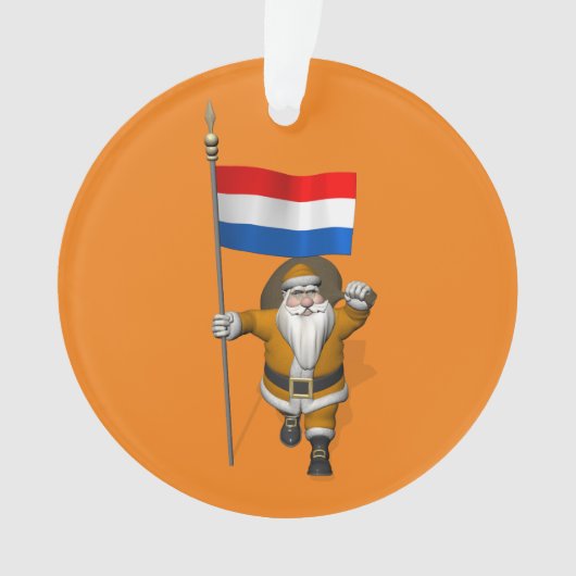 Sinterklaas Avec Ensigne De Pays-Bas (devant)