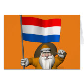 Sinterklaas Avec Ensigne De Pays-Bas (Devant horizontal)