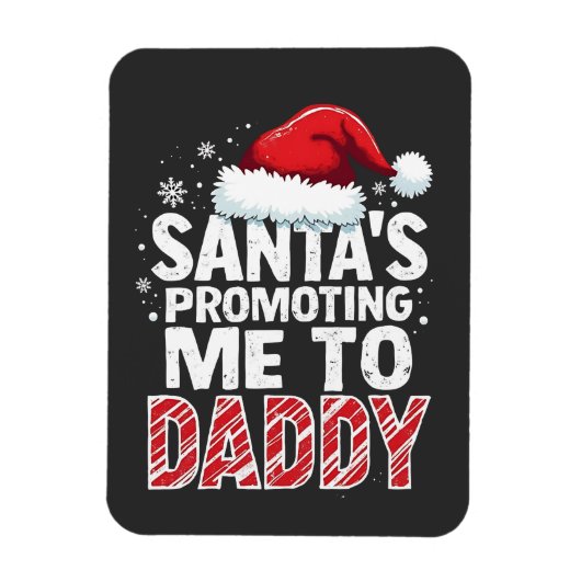 Sinterklaas bevordert me tot Kerstman Magneet (Verticaal)