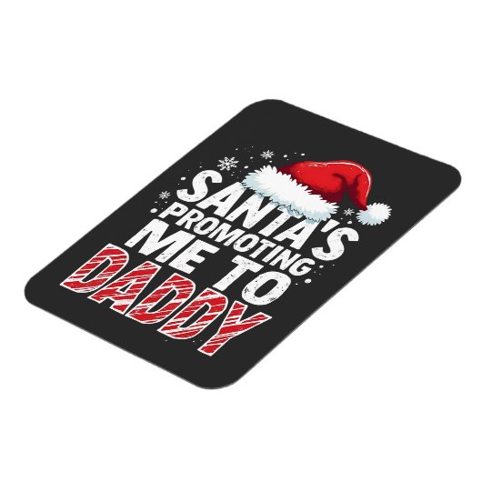 Sinterklaas bevordert me tot Kerstman Magneet (Linkerzijde)