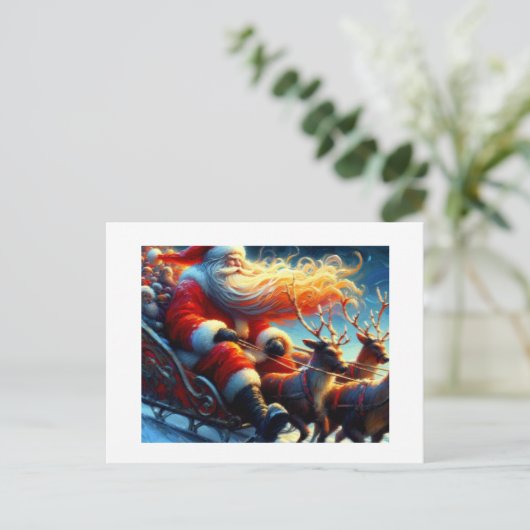 Sinterklaas, Briefkaart (Staand voorkant)