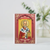 Sinterklaas Briefkaart (Staand voorkant)