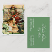 Sinterklaas Cadeaus leveren Visitekaartje (Voorkant / Achterkant)