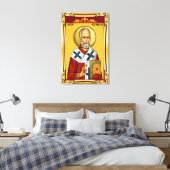 Sinterklaas Canvas Afdruk (Insitu (Slaapkamer))