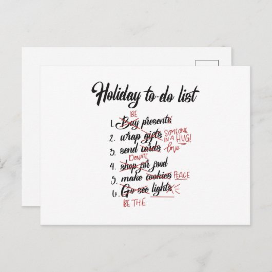 Sinterklaas Cool Kerst Geek Grappig cadeau idee Briefkaart (Voorkant / Achterkant)