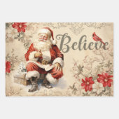 Sinterklaas Decoupage Ephemera Inpakpapier Vel (Voorkant)
