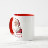 Sinterklaas Donald Trump maakt kerstmis weer gewel Mok (Voorkant links)