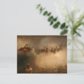 Sinterklaas door William Holbrook Beard Briefkaart (Staand voorkant)