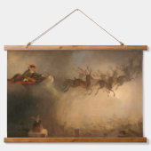 Sinterklaas door William Holbrook Beard Hangend Wandkleed (Voorkant)