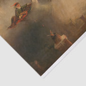 Sinterklaas door William Holbrook Beard Tissuepapier (Detail)