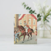 Sinterklaas Dutch St. Nick  St. Nicholas Briefkaart (Staand voorkant)