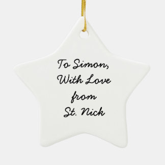 Sinterklaas Dutch St. Nick St. Nicholas Keramisch Ornament