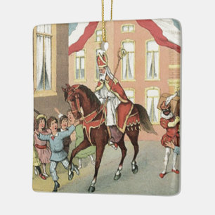 Sinterklaas Dutch St. Nick St. Nicholas Keramisch Ornament