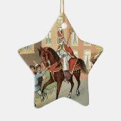 Sinterklaas Dutch St. Nick  St. Nicholas Keramisch Ornament (Rechts)