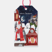 Sinterklaas en Amerigo Gift-Labels Cadeaulabel (Achterkant)