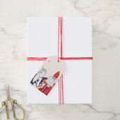 Sinterklaas en Amerigo Gift-Labels Cadeaulabel (Met Touw)