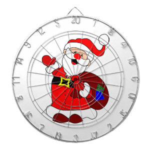 Sinterklaas en cadeauzakje clipart dartbord